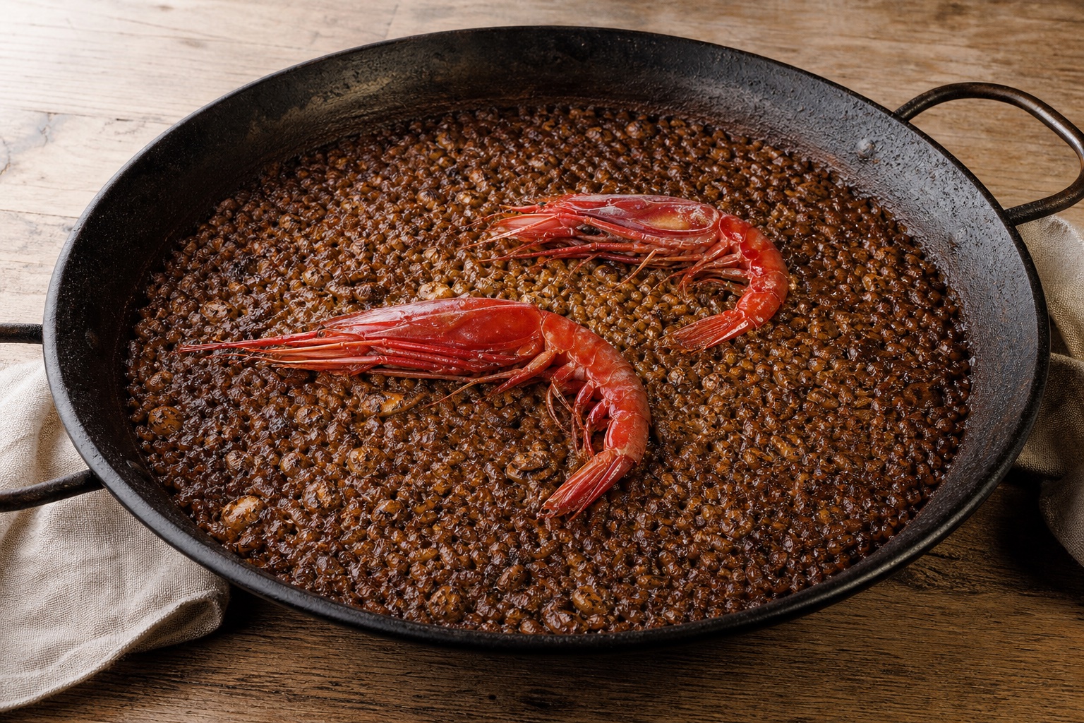 Arroz de carabineros de Oceánico